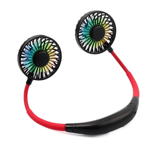 FlexiGlow - Ventilateur Portable Flexible Rechargeable