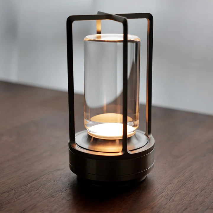 Qandlelight - Lampe de table sans fil rechargeable et tactile