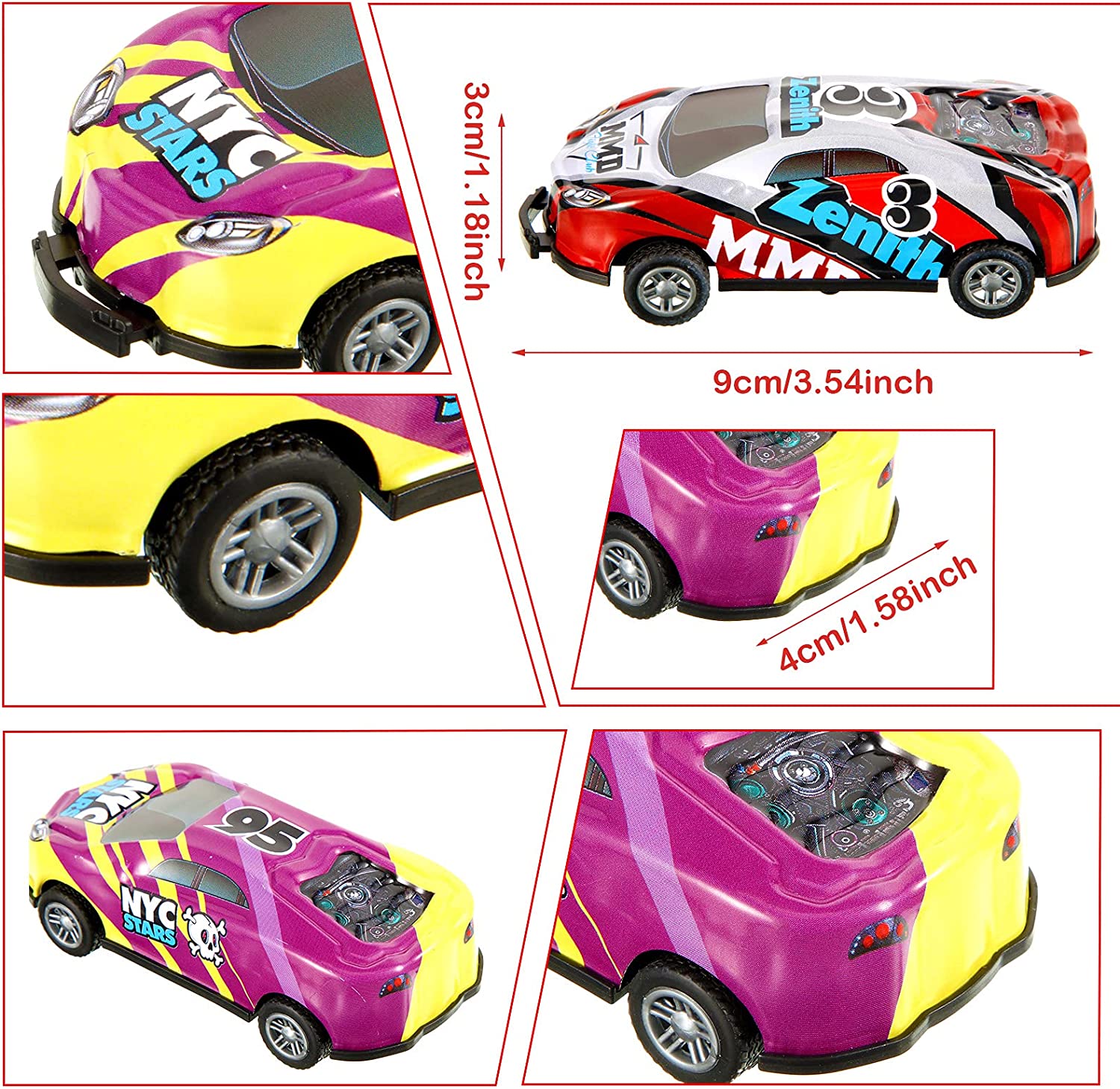 TurboStunt Racer - Voiture Jouet Stunt Grande Vitesse