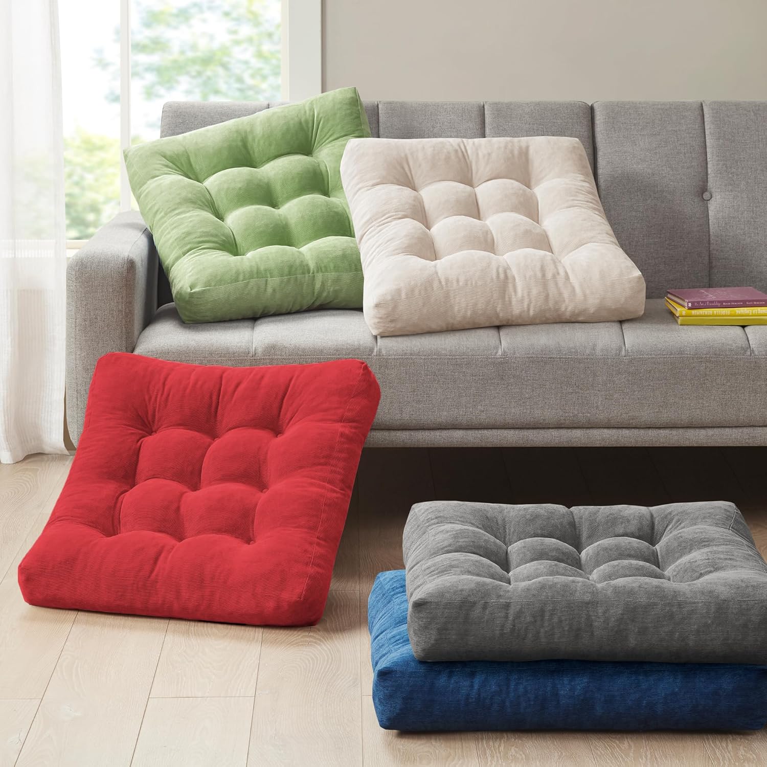 ZenCushion – Set de 2 Coussins Méditation Luxueux