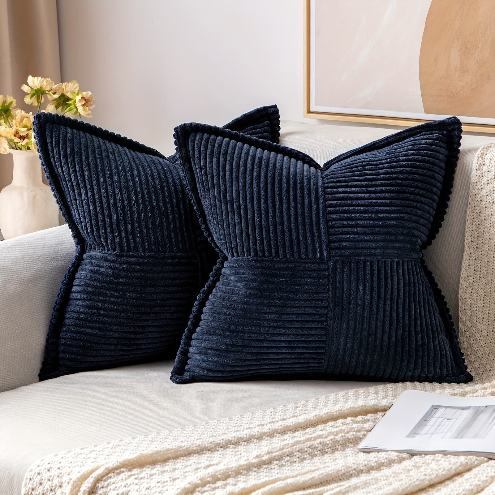CozyNest - Housse de Coussin Élégante pour Canapé et Chambre