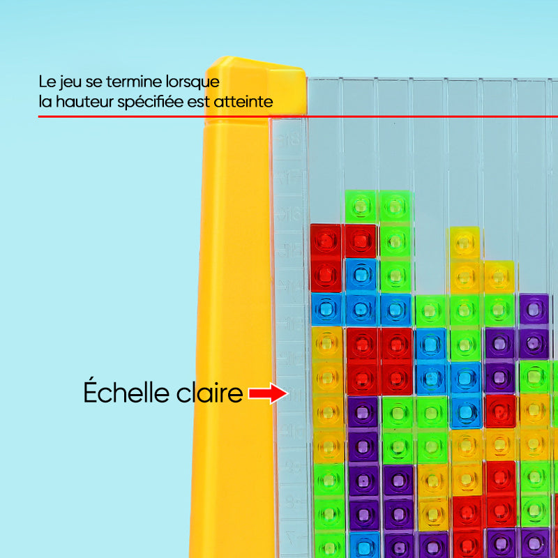 BrainBlocks - Puzzle Blocs en Bois Créatif