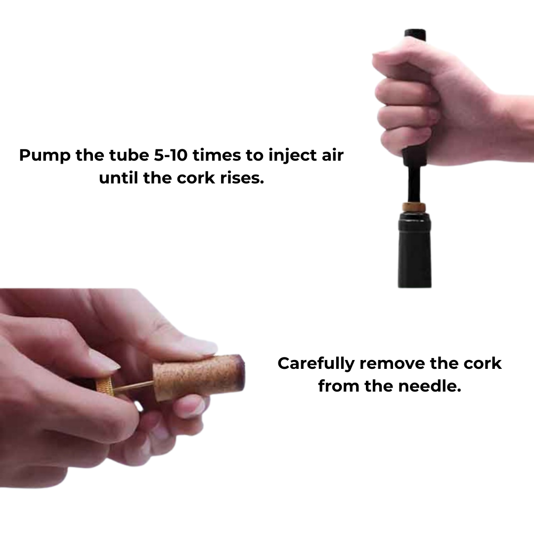 CorkMaster - Tire-Bouchon Air Comprimé Luxe