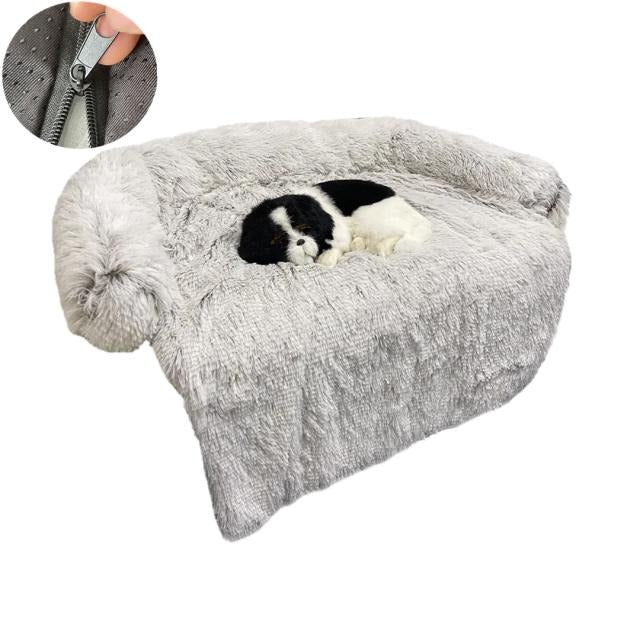 Quishy PetBed - Coussin Peluche Lavable pour Animal