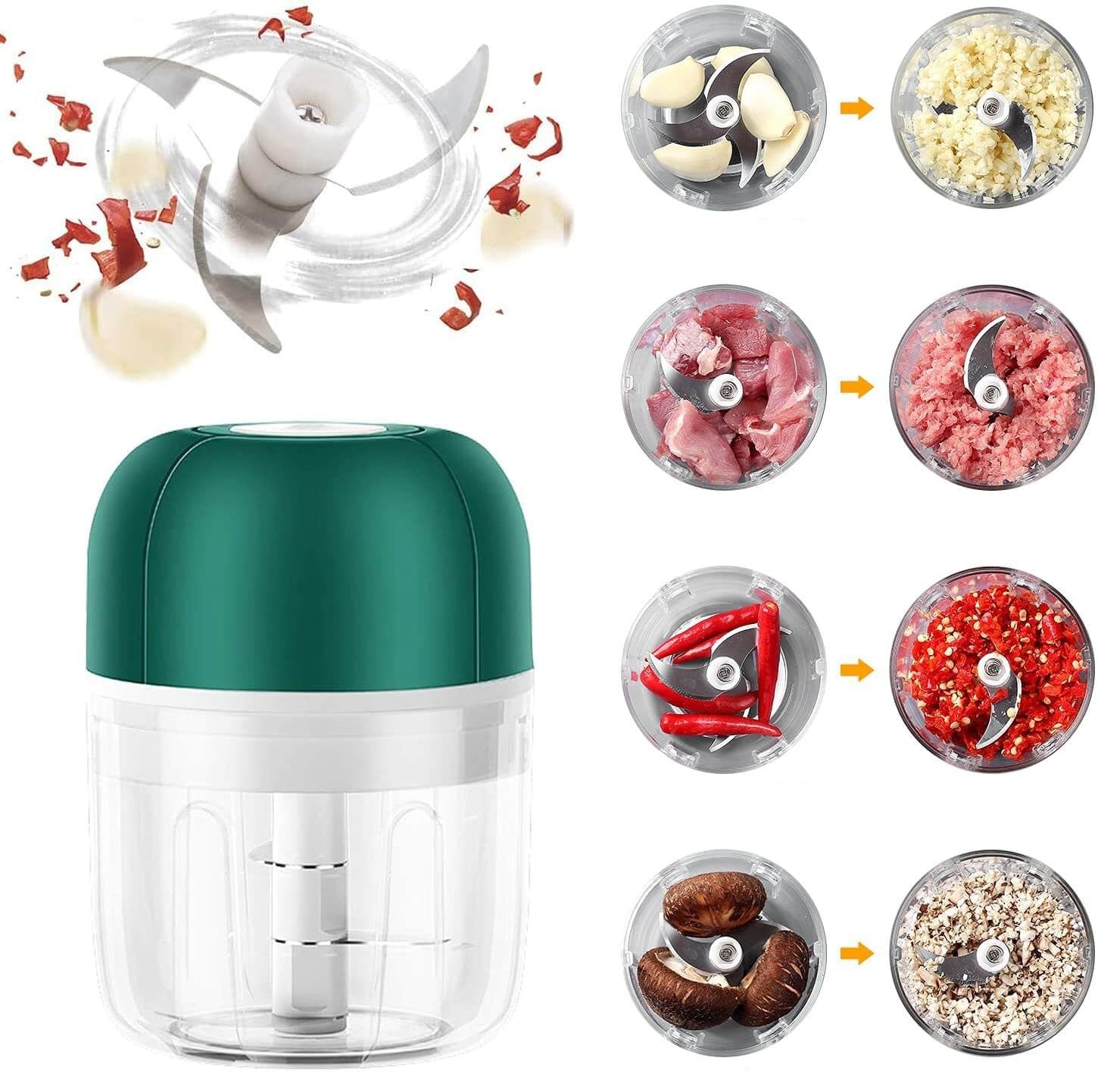 ChopEase - Presse-Ail Électrique Cuisine Rapide