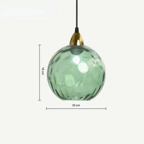 LumiSphere Pendant Light – Suspension Boule Verre