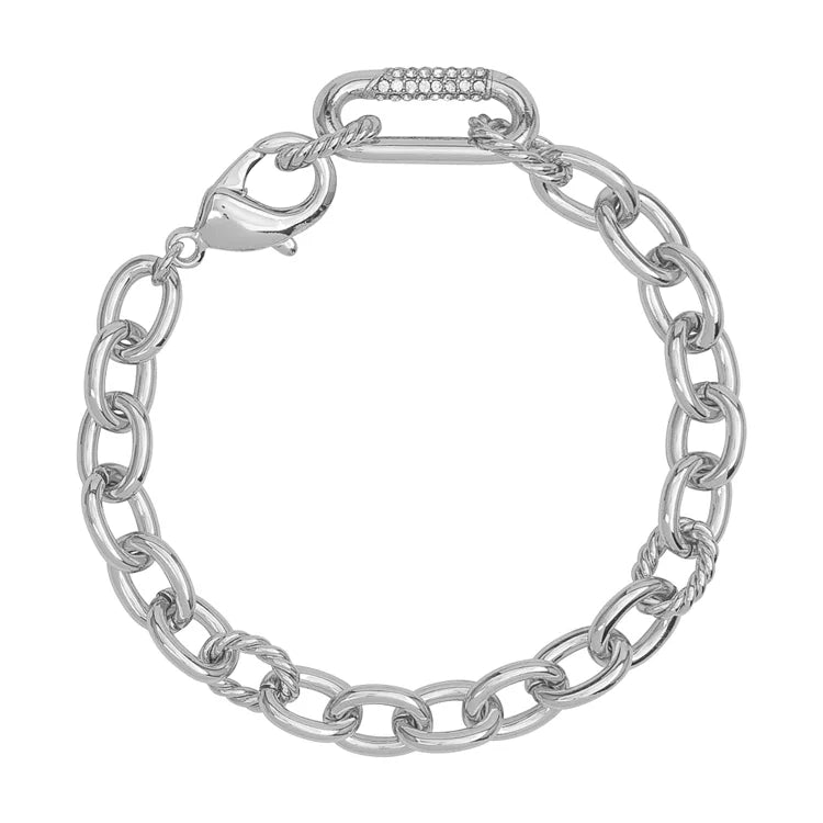 Elisander - Bracelet chaîne maillons classique chic