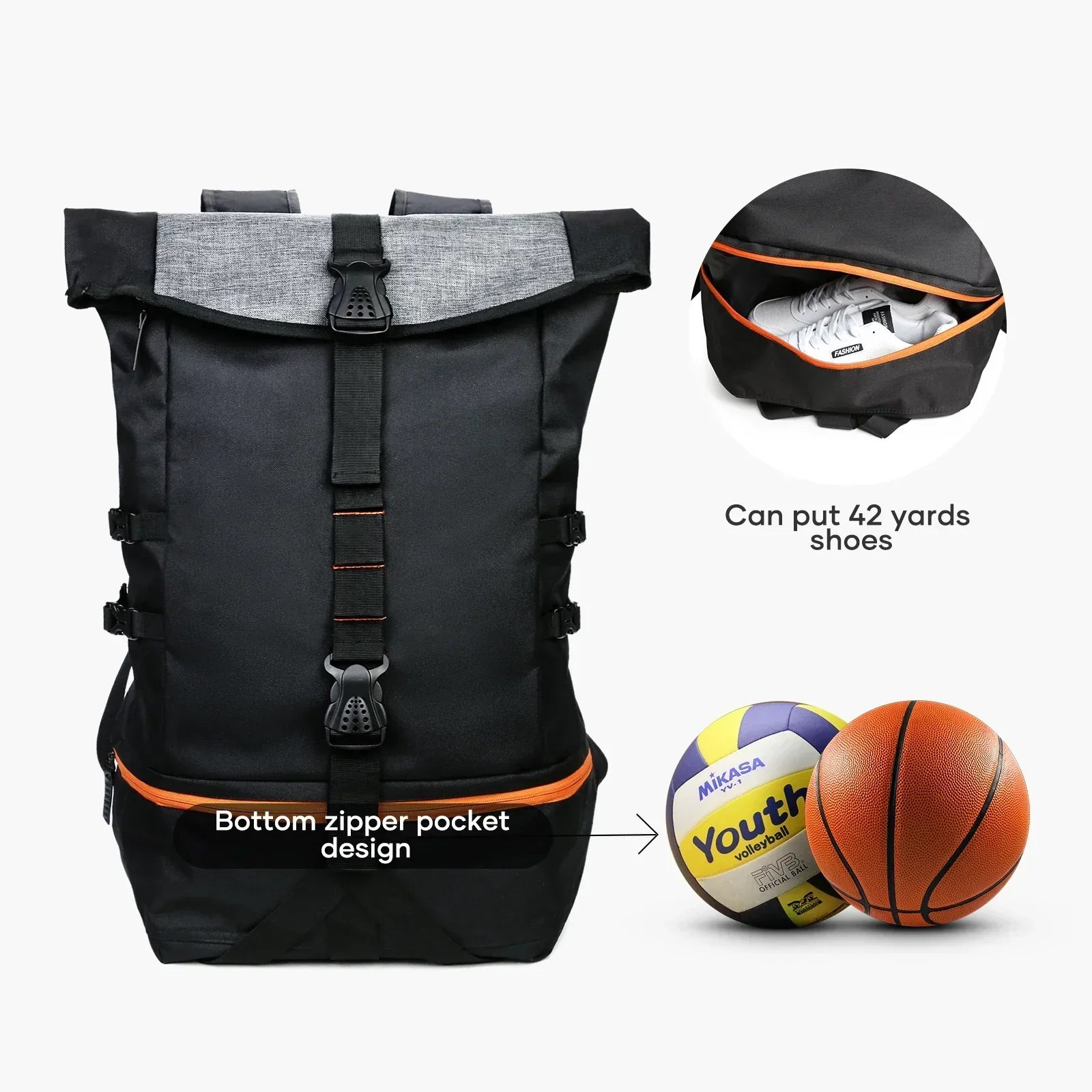 SportsPro - Sac à dos 35L stylé pour l'aventure