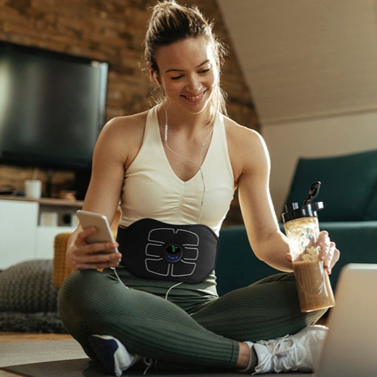Appareil Abdominaux | Entraîneur EMS Compact avec 6 Modes Réglables | Renforcez Vos Muscles en 15 Minutes 3
