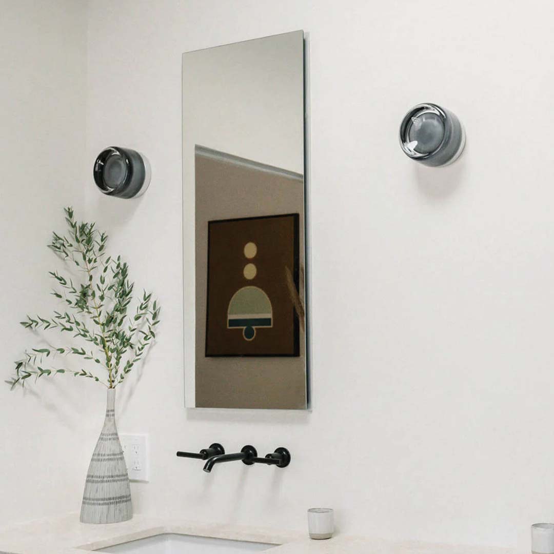 Applique Murale Design Chic Dimple en Métal et Verre | Éclairage Élégant pour Chambre et Salon 2