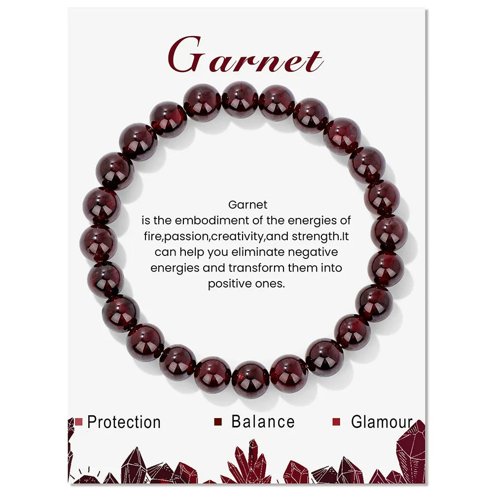 Aria | Bracelet en Cristal Naturel avec Propriétés Curatives | Équilibre et Énergie Positive 10