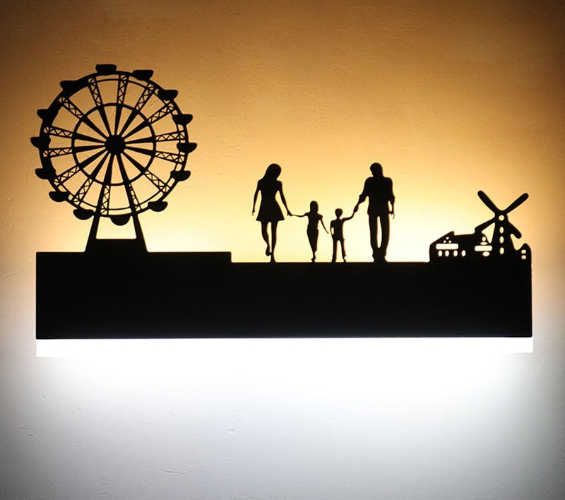 WorldGlow Wall Lamp – Lampe Murale Stylée Maison