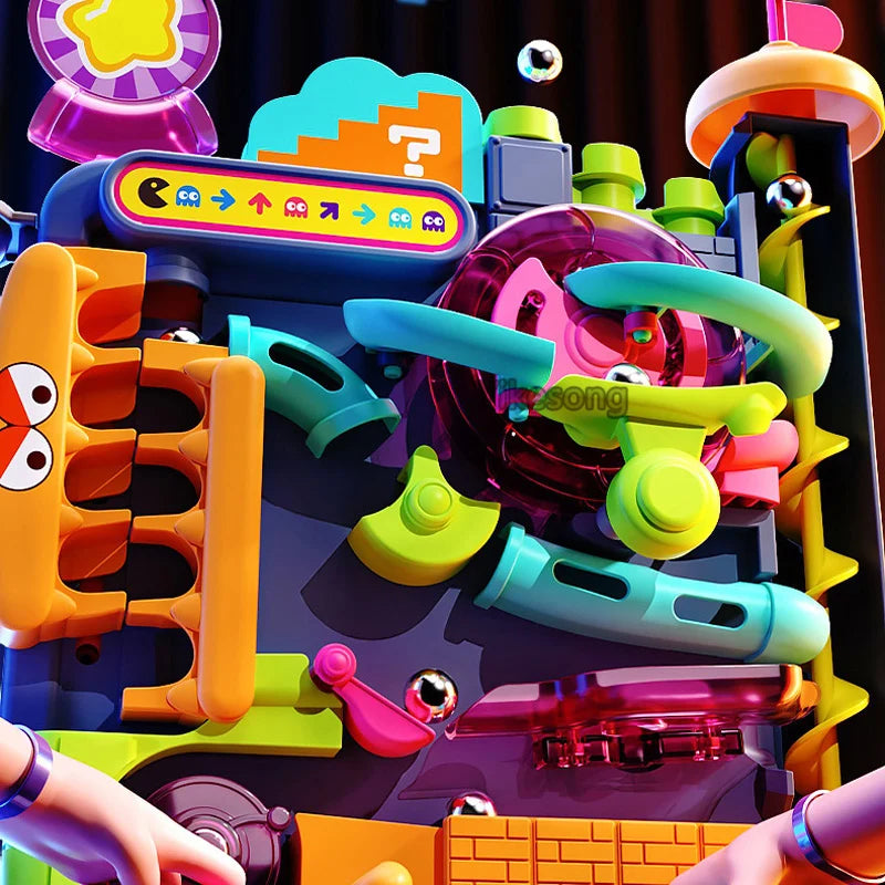 Aventure Montessori | Jouet Éducatif Multicouche avec Balles Interactives | Développement Cognitif pour Enfants de 3 à 5 Ans 1