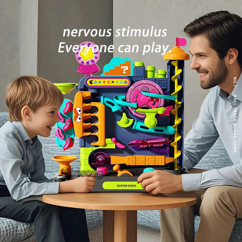 Aventure Montessori | Jouet Éducatif Multicouche avec Balles Interactives | Développement Cognitif pour Enfants de 3 à 5 Ans 4