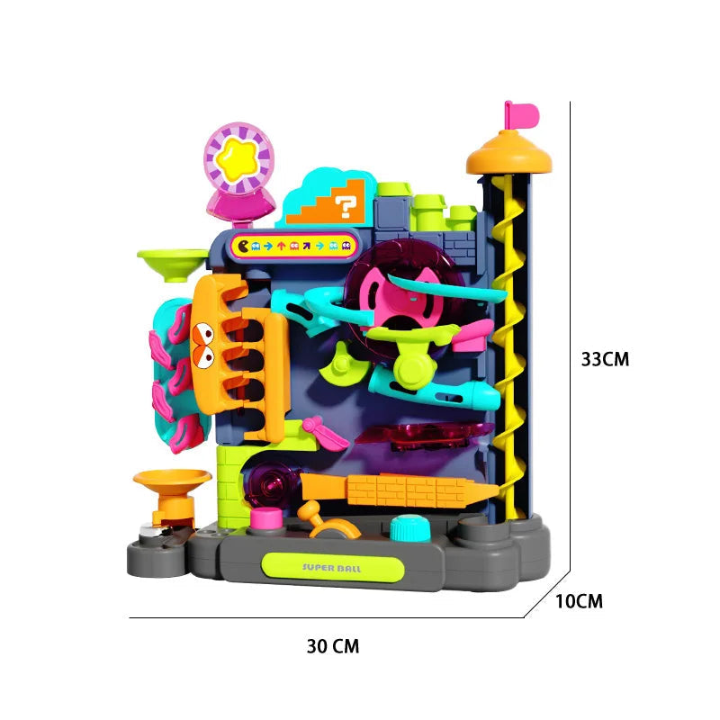 Aventure Montessori | Jouet Éducatif Multicouche avec Balles Interactives | Développement Cognitif pour Enfants de 3 à 5 Ans 7