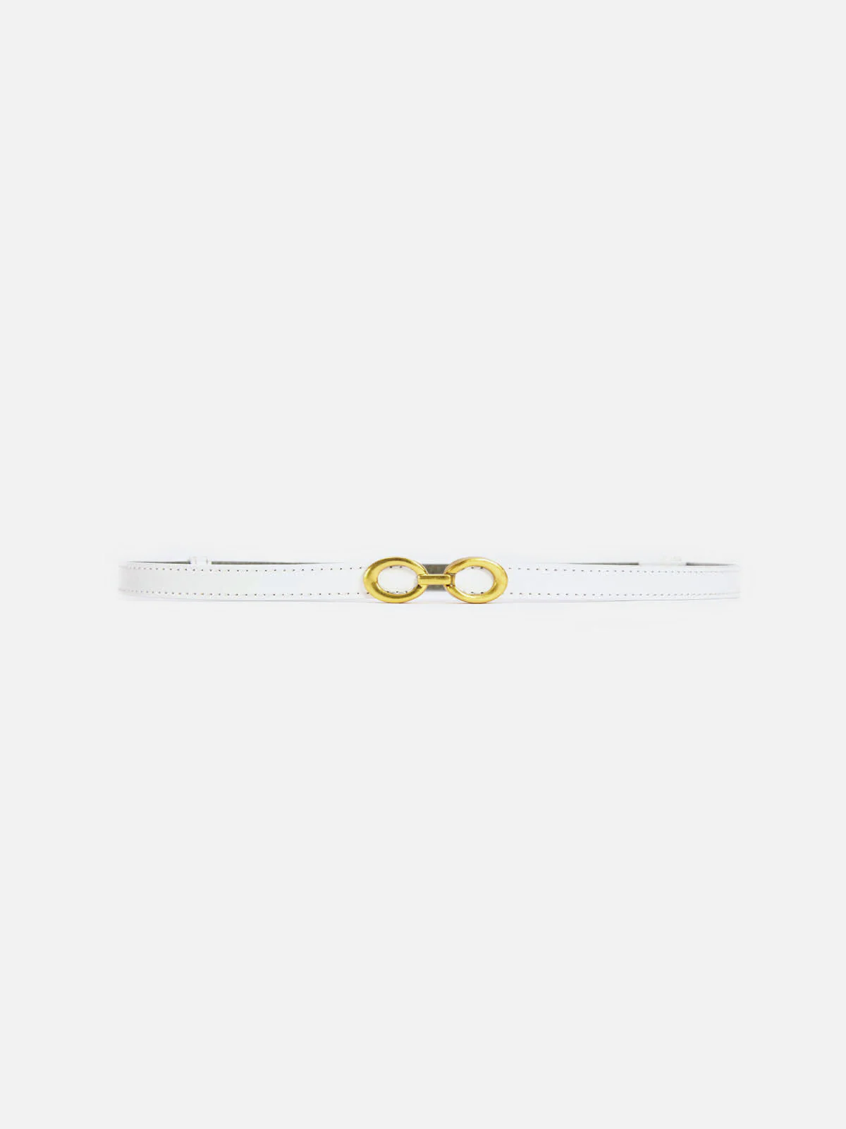 LuxeRing Belt - Ceinture Cuir Femme Boucle Anneau