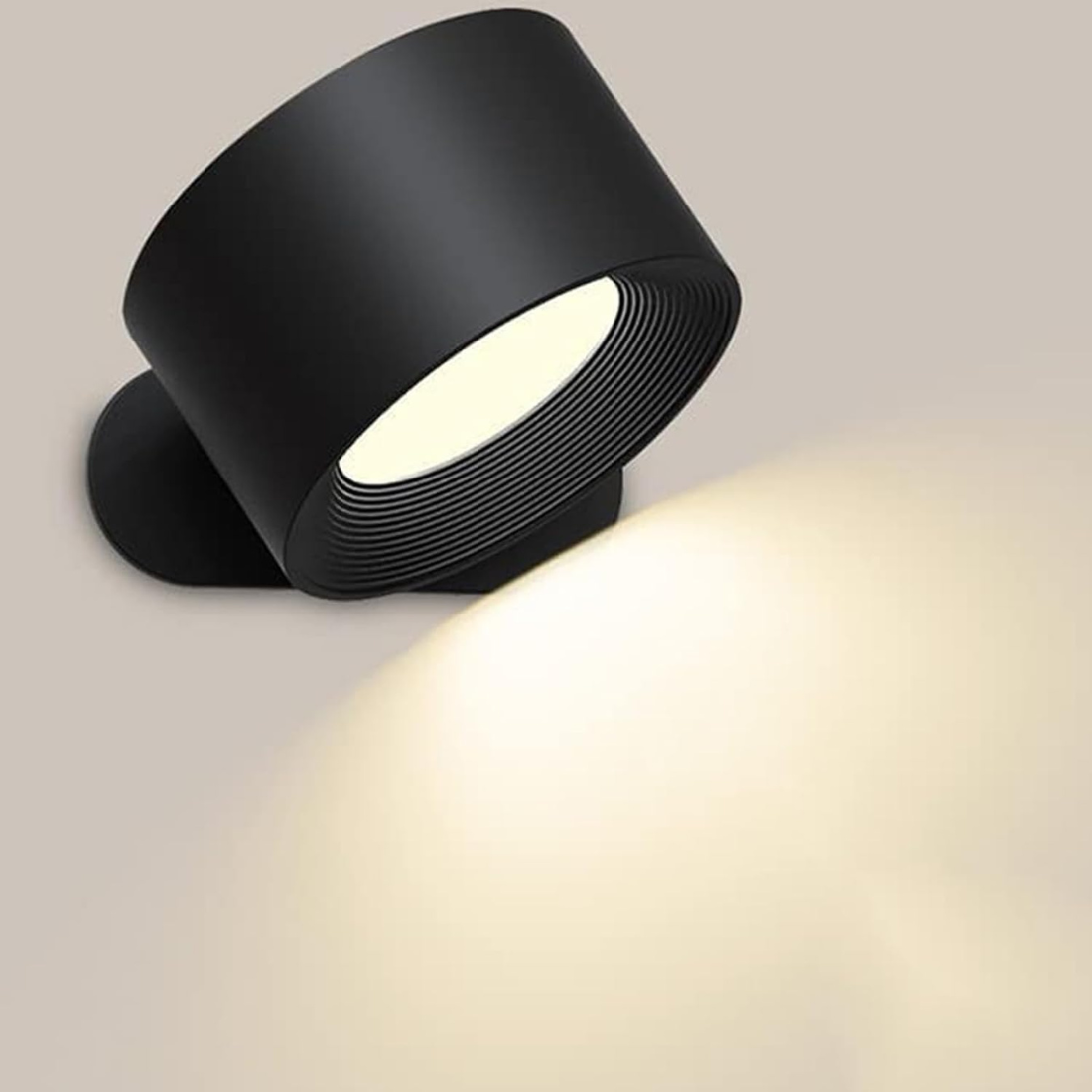 Éclairea – Applique Murale Sans Fil à LED Rechargeable à 360°