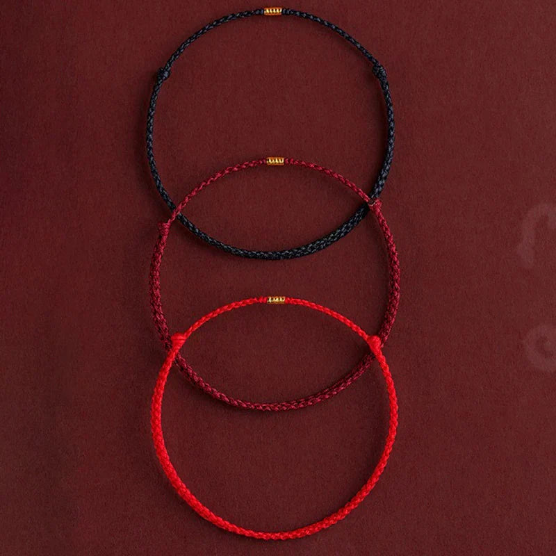 Bracelet Spirituel | Bracelet Fait Main avec Bénédiction Tibétaine | Ajustement Réglable pour Équilibre et Paix Intérieure 2