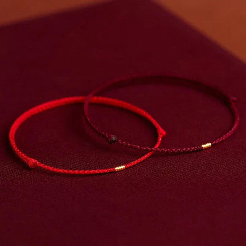 Bracelet Spirituel | Bracelet Fait Main avec Bénédiction Tibétaine | Ajustement Réglable pour Équilibre et Paix Intérieure 3