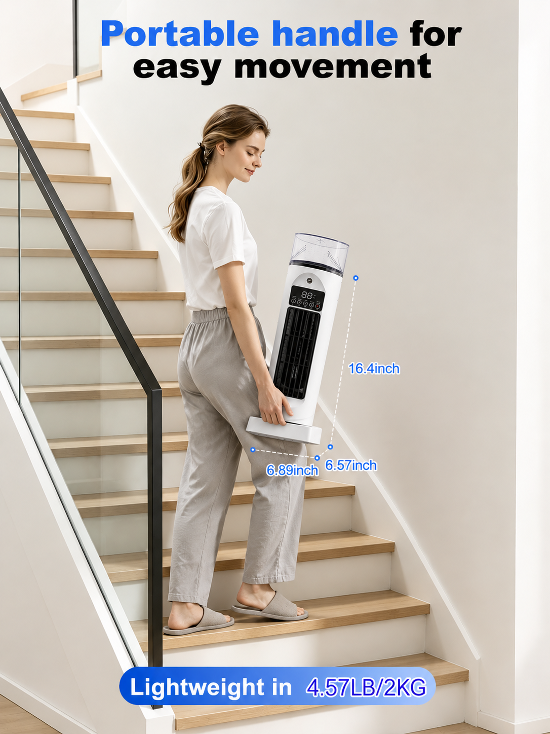 Brumea - Rafraîchisseur D'air Mobile Sur Pied