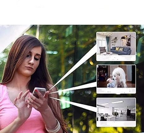 Caméra de Surveillance Sans Fil Extérieur 1080p ? Résistante aux Intempéries pour Sécurité Intérieure et Extérieure 1