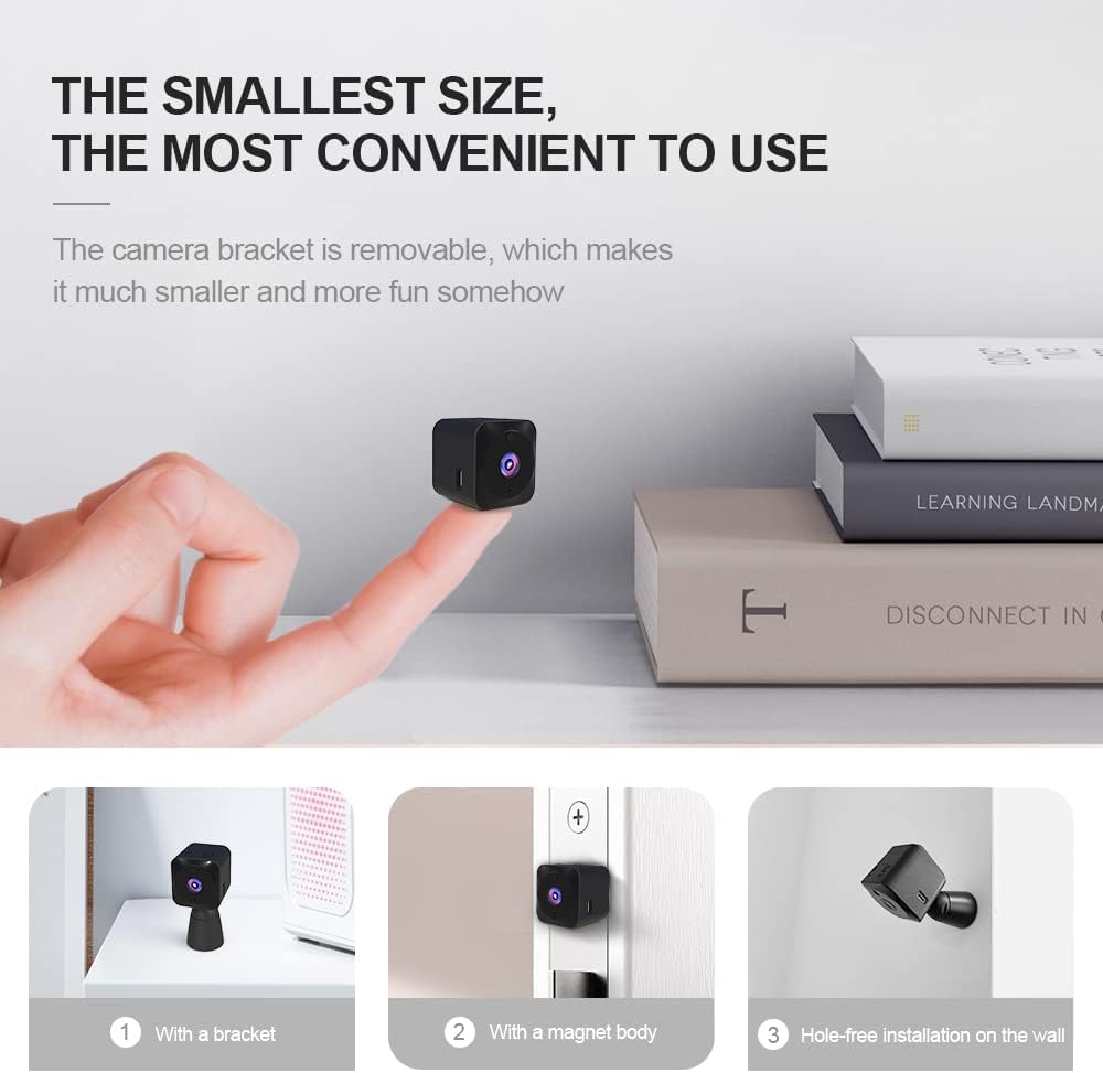 Caméra de Surveillance Wifi 4K avec Vision Nocturne et Détection de Mouvement pour Sécurité Optimale à Domicile 1