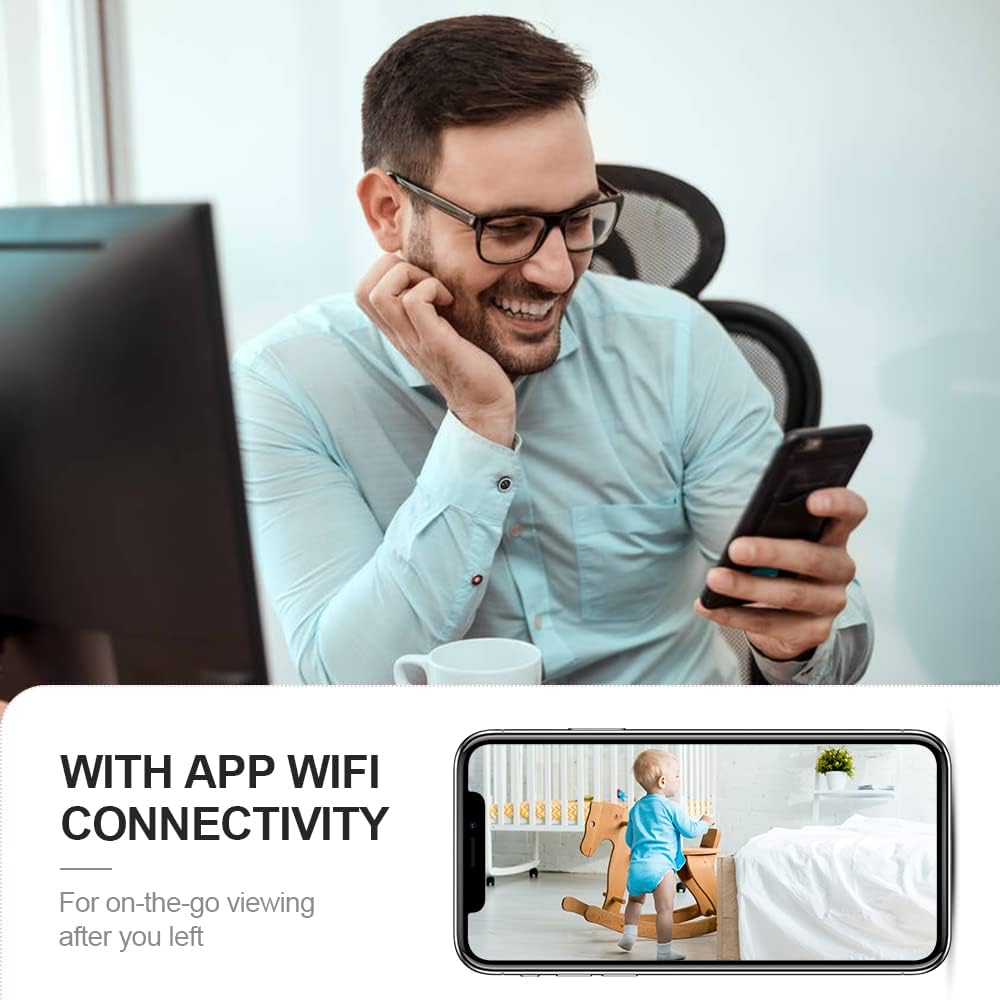Caméra de Surveillance Wifi 4K avec Vision Nocturne et Détection de Mouvement pour Sécurité Optimale à Domicile 2
