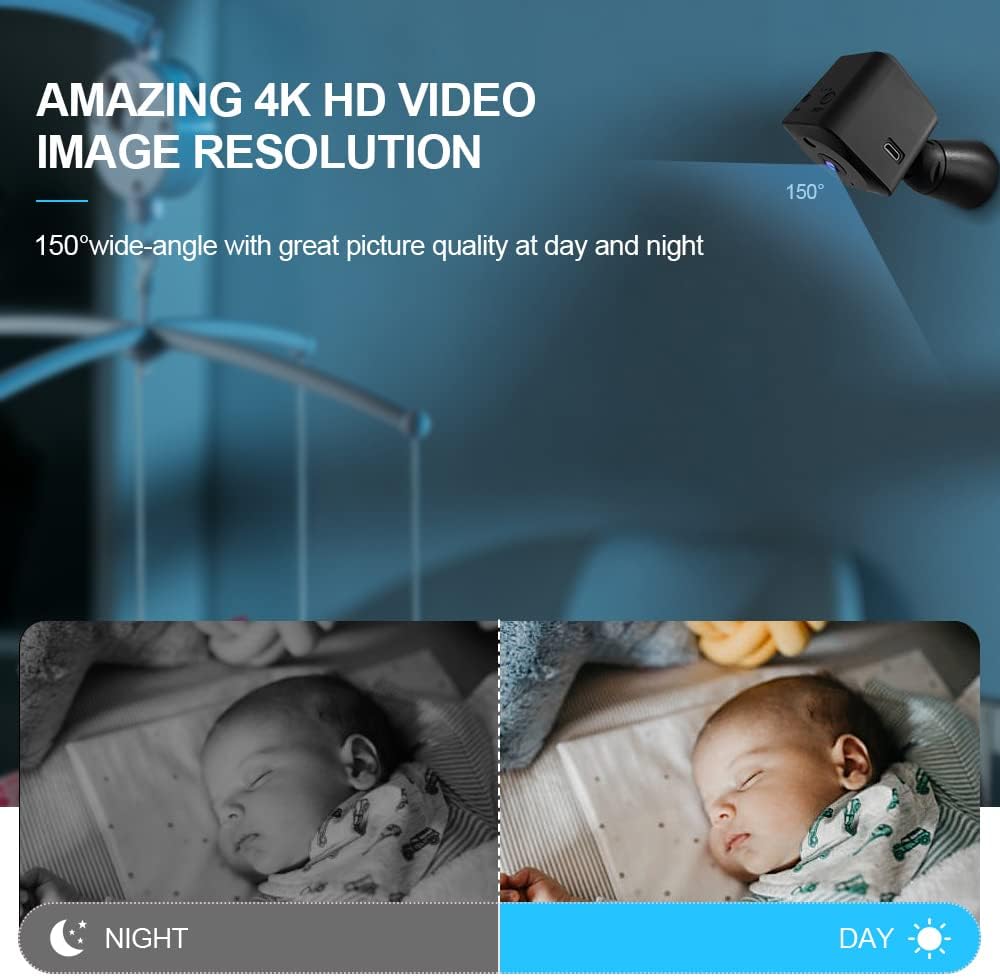 Caméra de Surveillance Wifi 4K avec Vision Nocturne et Détection de Mouvement pour Sécurité Optimale à Domicile 3