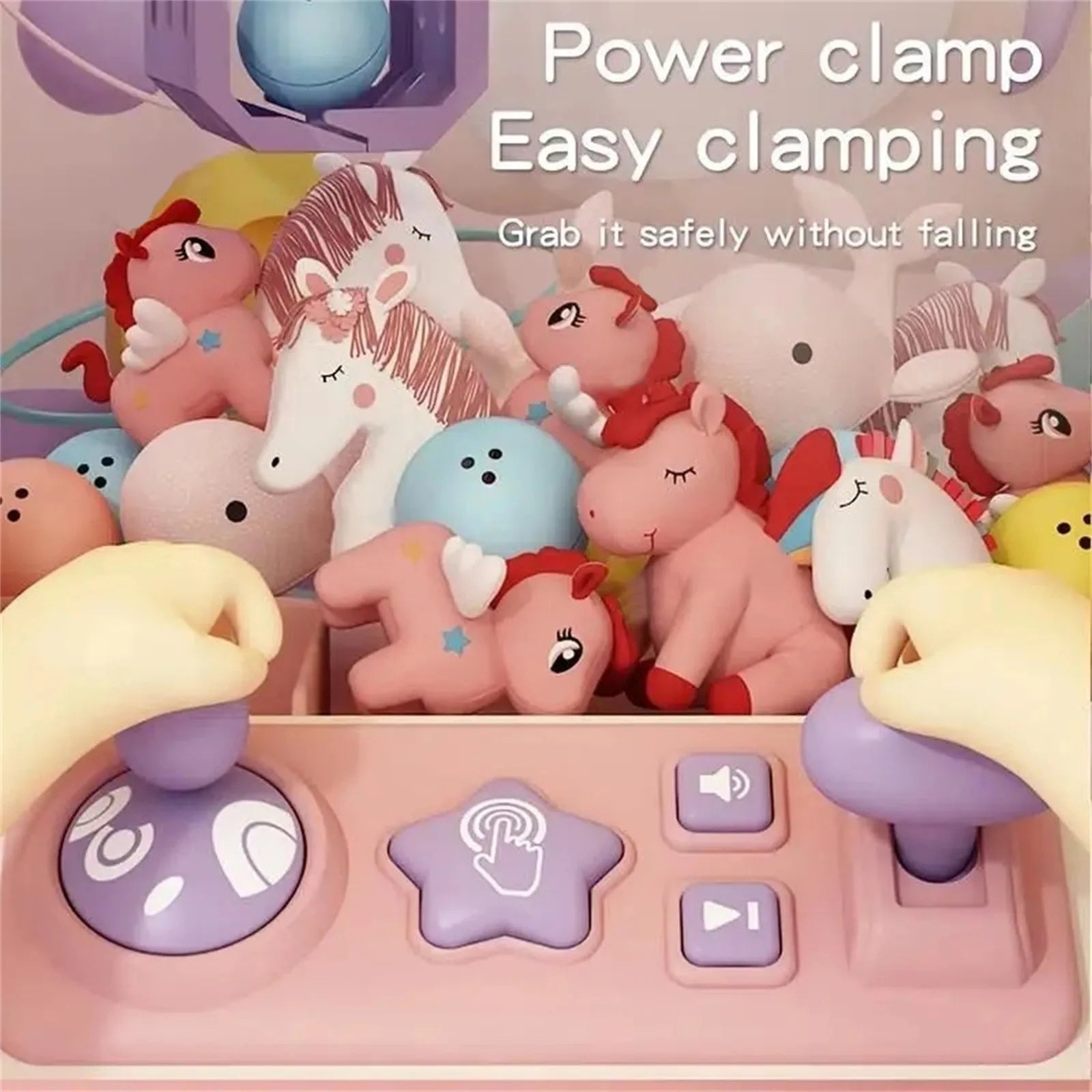 Grab & Fun – Mini Grue Lumineuse Interactive