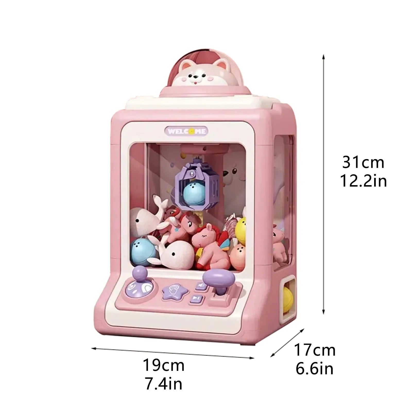 Grab & Fun – Mini Grue Lumineuse Interactive