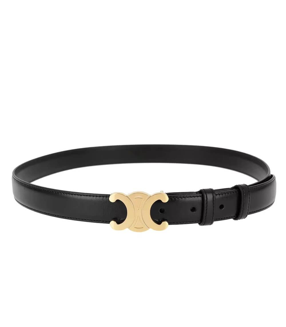 Ceinture Cuir Femme | Ceinture en Cuir PU avec Détails Dorés | Élégance et Confort pour Toutes Occasions 0