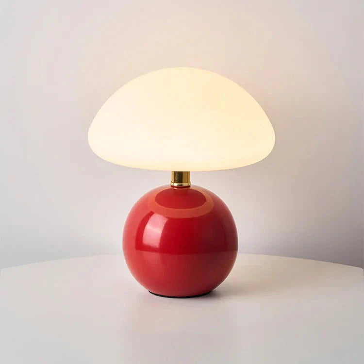 ChampignonLuxe | Élégante Lampe Decorative en Céramique Design Bauhaus 11