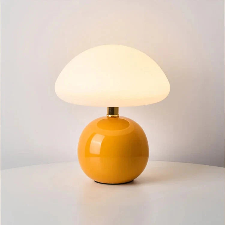 ChampignonLuxe | Élégante Lampe Decorative en Céramique Design Bauhaus 13
