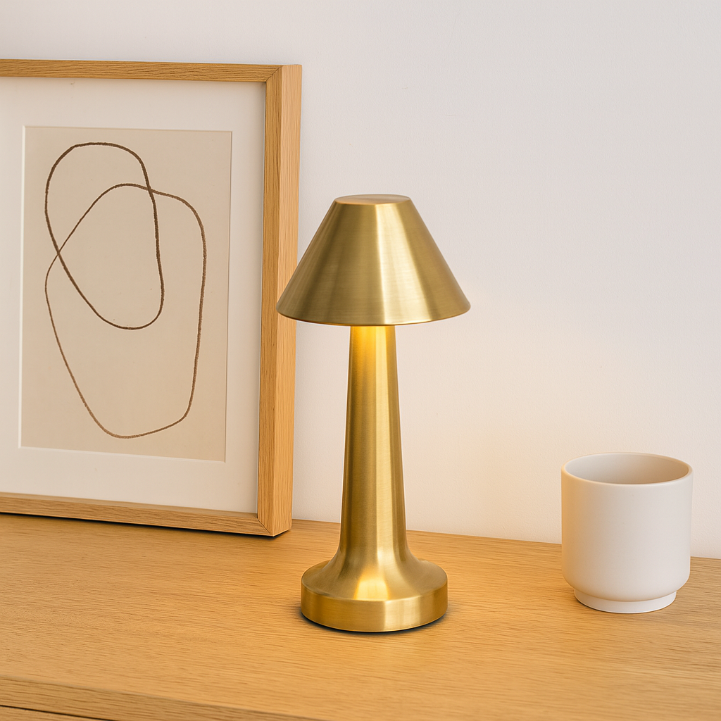 Nivora – Lampe de Bureau Élégante et Minimaliste