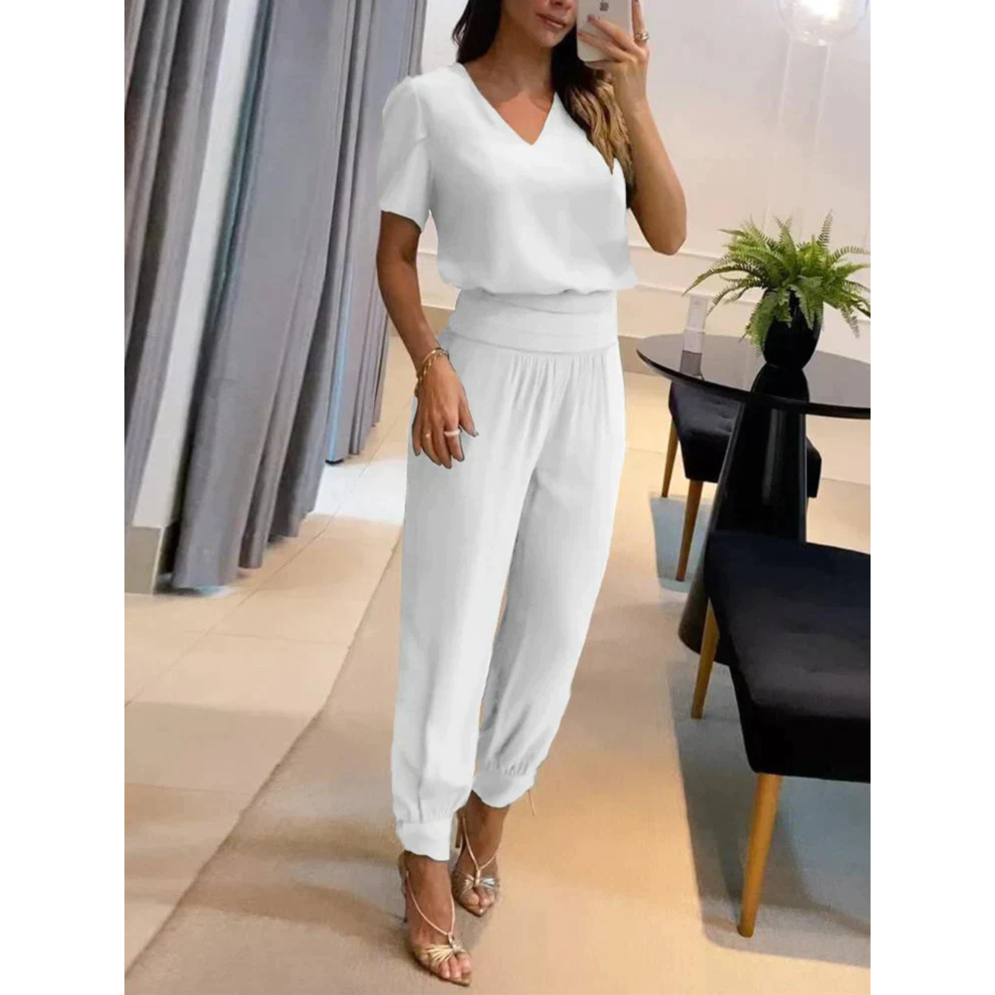 Chloe | Élégant Ensemble Décontracté Femme Polyvalent 0