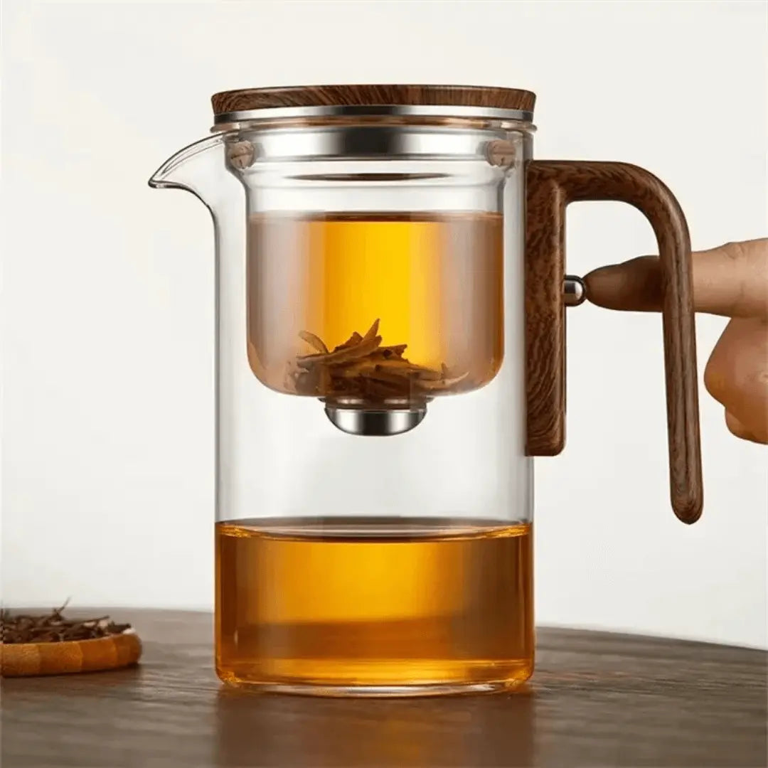 ClearBrew – Théière Transparente Élégante Café & Thé