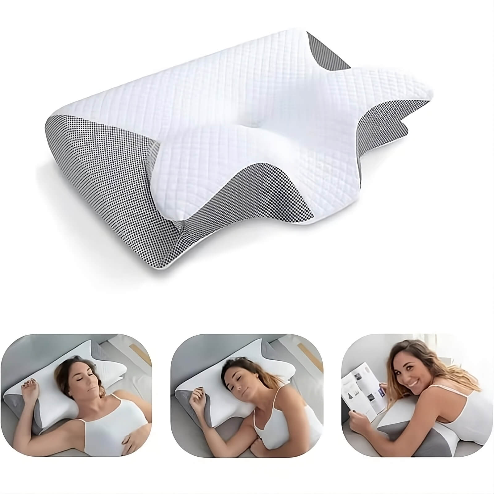 ConfortAlign | Oreiller Orthopédique avec Mousse à Mémoire de Forme | Soutien Ergonomique pour un Sommeil Réparateur 9
