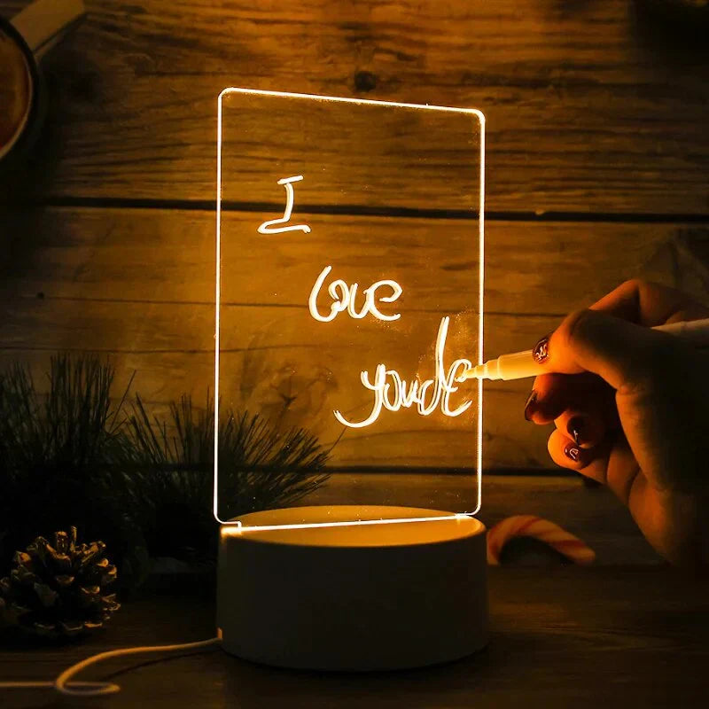 GlowPad - Bloc-notes lumineux magique et créatif