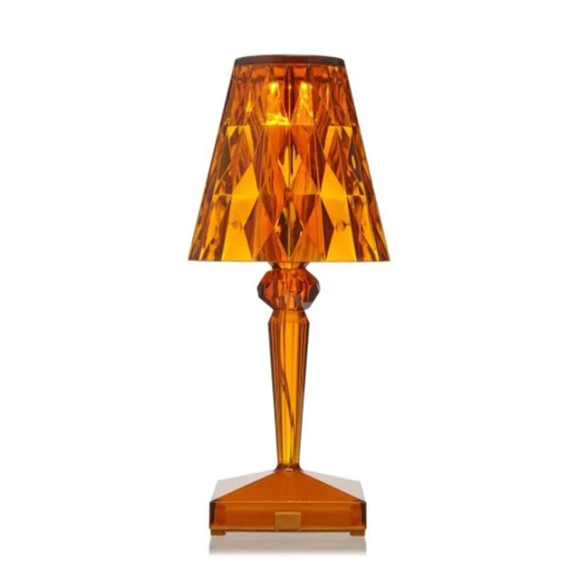 CristalÉclat | Élégante Lampe de Table en Cristal Chic Transparent 8