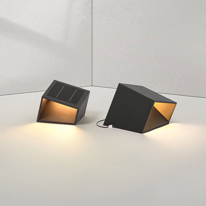 Cube Solar - Lampe Solaire Élégante pour Éclairage de Jardin