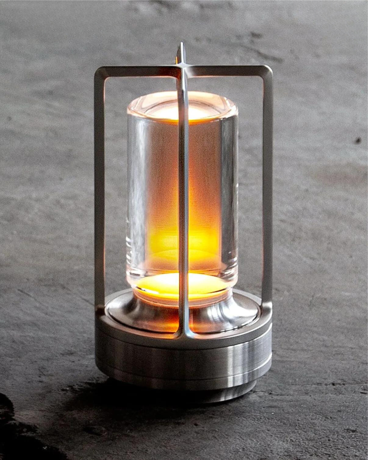 Qandlelight - Lampe de table sans fil rechargeable et tactile
