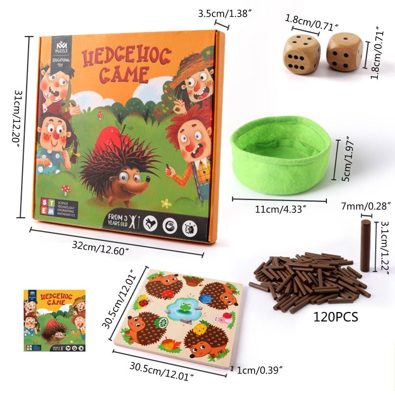 SmartHedgehog - Jeu Hérisson Montessori pour Tout-Petits
