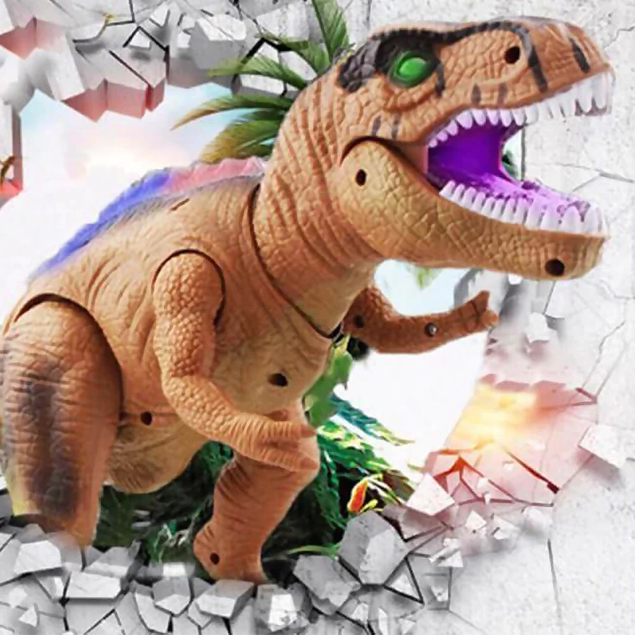 Dinosaure Télécommandé | Jouet Dinosaure Interactif avec Lumières LED et Sons Réalistes | Aventure Éducative pour Enfants 2