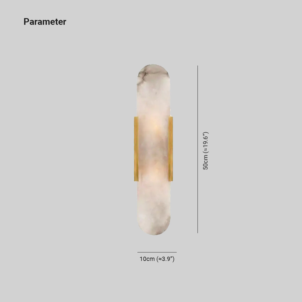 DolomiteNoirOr | Élégante Applique Murale Design LED pour Chambre et Salon 3