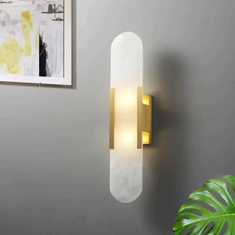 DolomiteNoirOr | Élégante Applique Murale Design LED pour Chambre et Salon 7