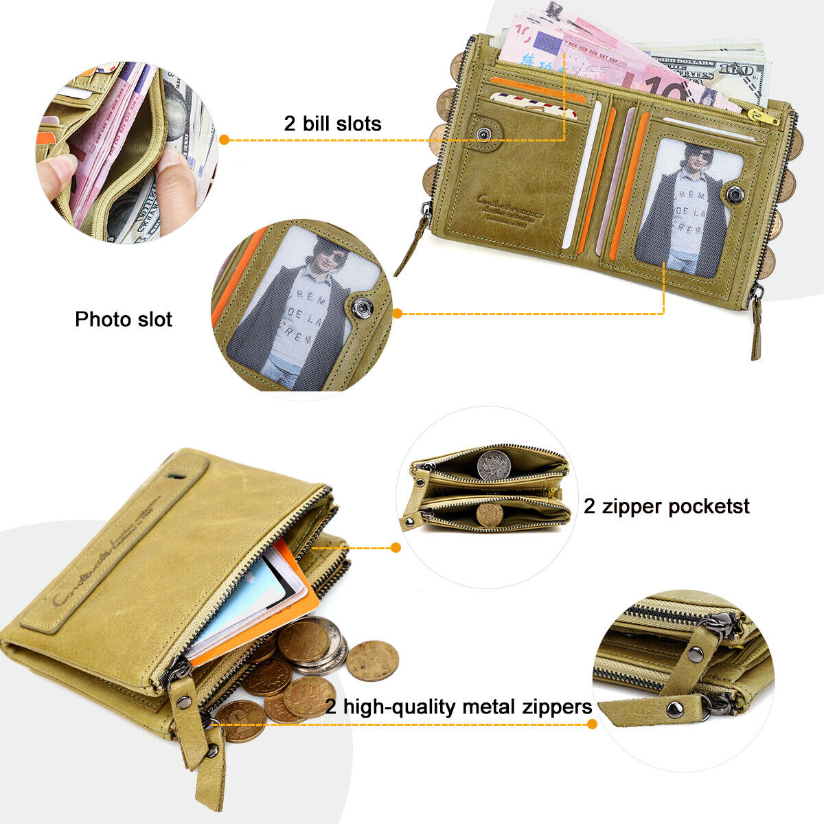 CompactWallet - Qualité Premium, Nuvelli, Fiable