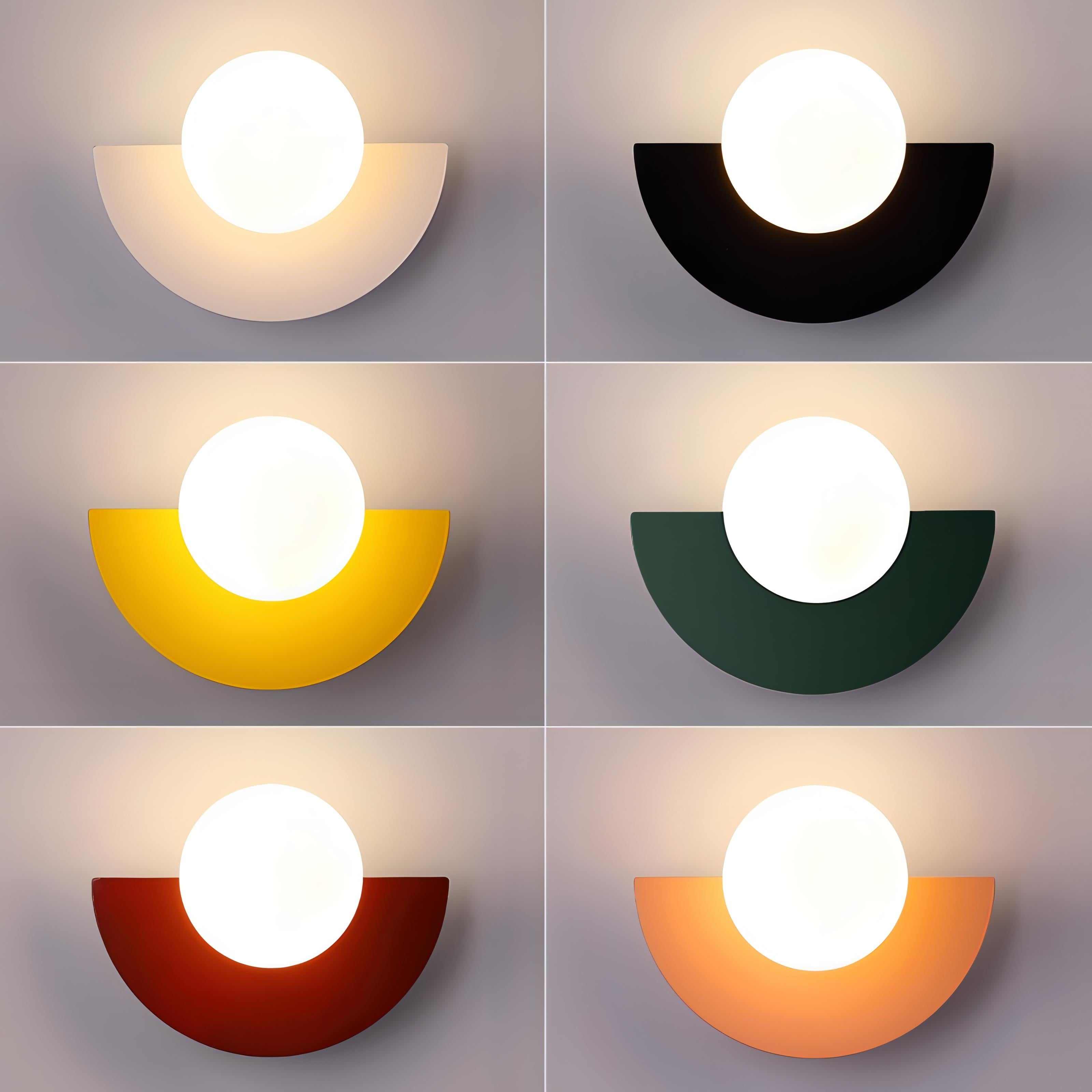 Éclairage Nordic | Applique Murale en Métal avec 6 Couleurs Élégantes | Design Scandinave pour Ambiance Moderne 4