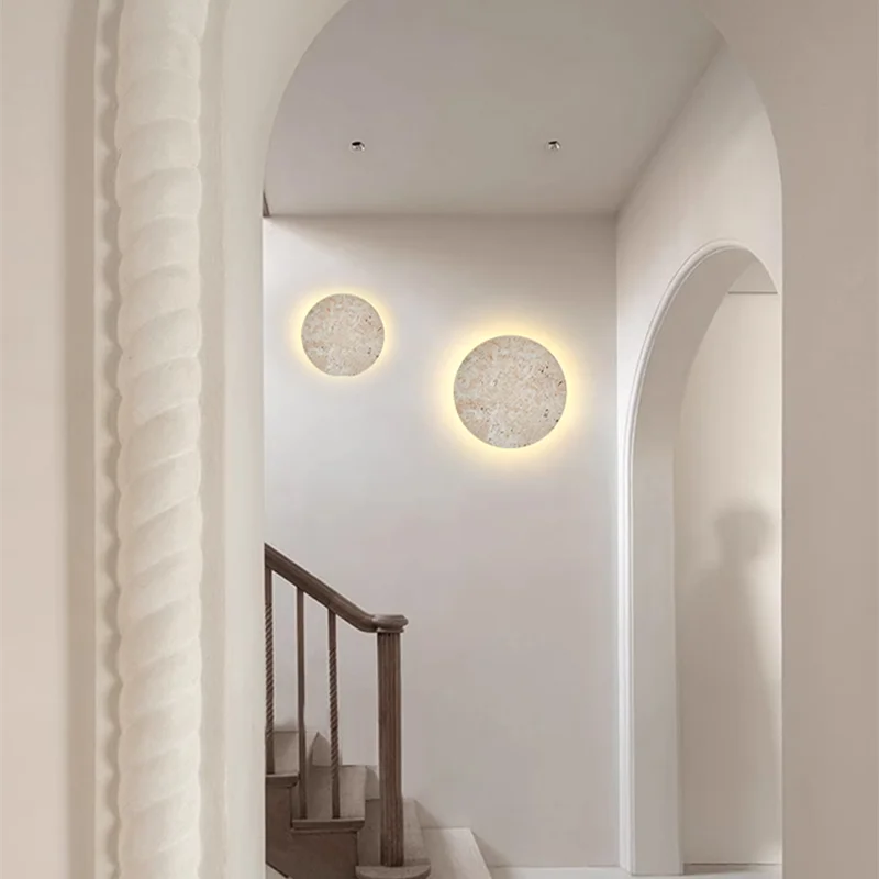 Éclairage ZenGlow | Applique Murale Minimaliste Wabi-Sabi avec Design Naturel | Ambiance Apaisante pour Tous les Espaces 3