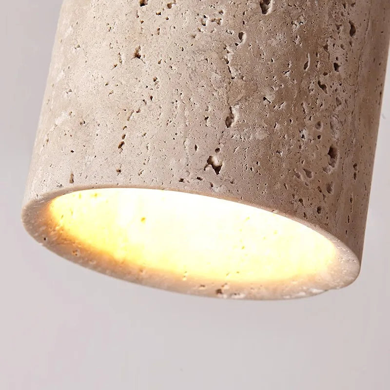 ÉclatPierre | Lampe Encastrable LED en Travertin avec Finition Élégante | Éclairage Doux pour Ambiance Chaleureuse 5