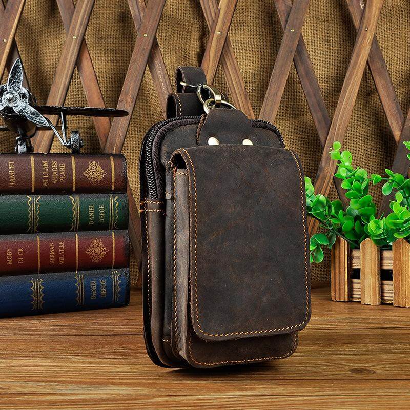 EliteGuard | Sac Banane en Cuir de Luxe avec Compartiments Multiples | Pratique et Élégant pour un Usage Quotidien 5